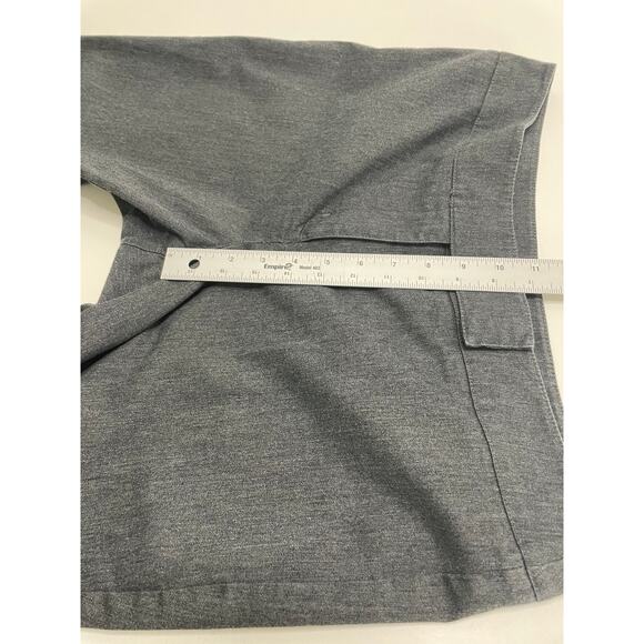 NY & Co Stretch Dress Career Pants Trouser Straight Leg Gray Womens 12 Y2K - Picture 7 of 9